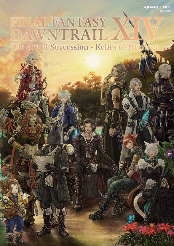 (Book - Art Book) FINAL FANTASY XIV DAWNTRAIL The Art of Succession - Relics of Heritage