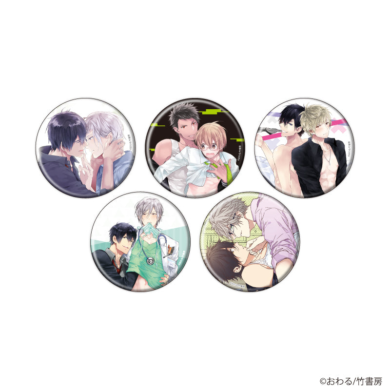 (1BOX=5)(Goods - Badge) Owal Button Badge 01