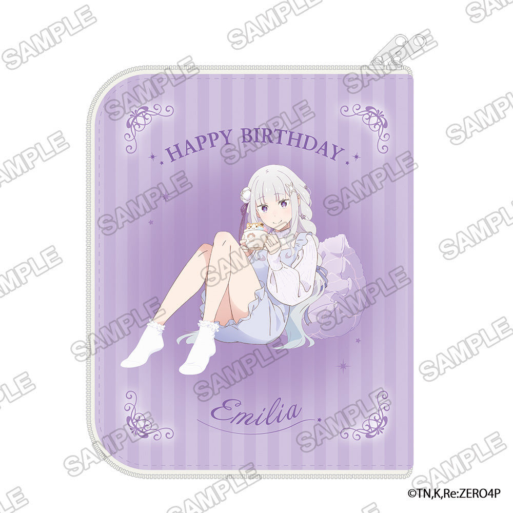 (Goods - Pouch) "Re:ZERO -Starting Life in Another World-" Book-shaped Pouch Emilia's Birthday Celebration 2025 ver.
