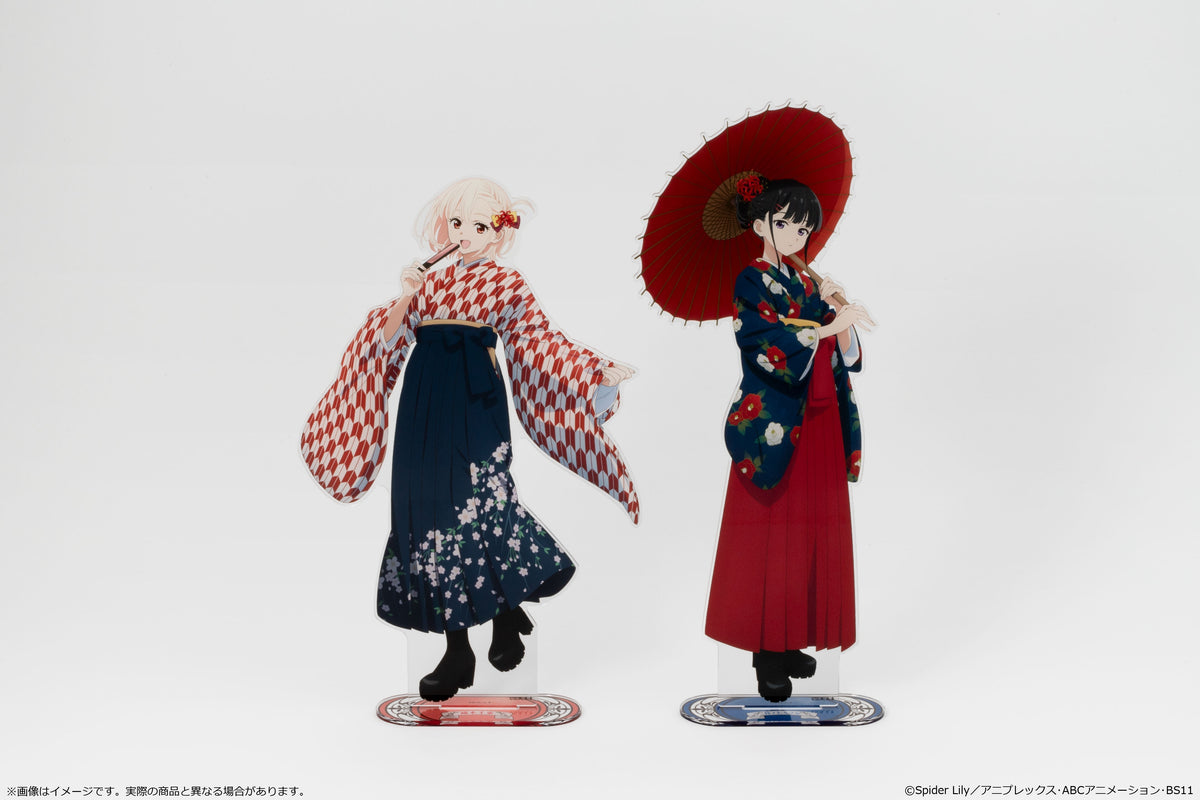 (Goods - Acrylic Stand) Lycoris Recoil TV Anime Series Big Acrylic Stand Japanese-Modern Style Ver. - Takina Inoue