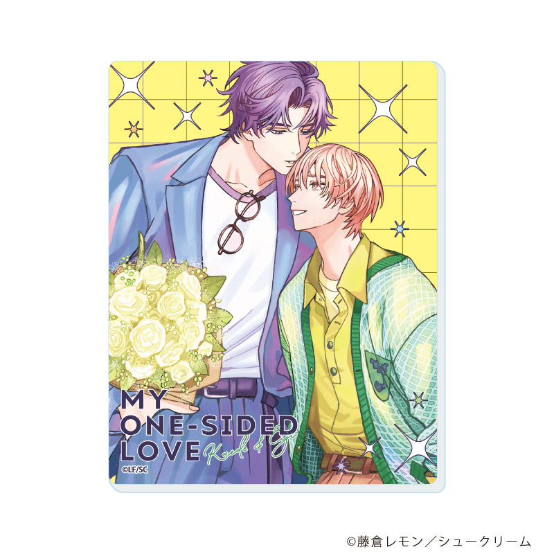 (1BOX=5)(Goods - Card) My One-Sided Love (Shuraba no One Side Love) Acrylic Card 01 (feat. Exclusive Art)