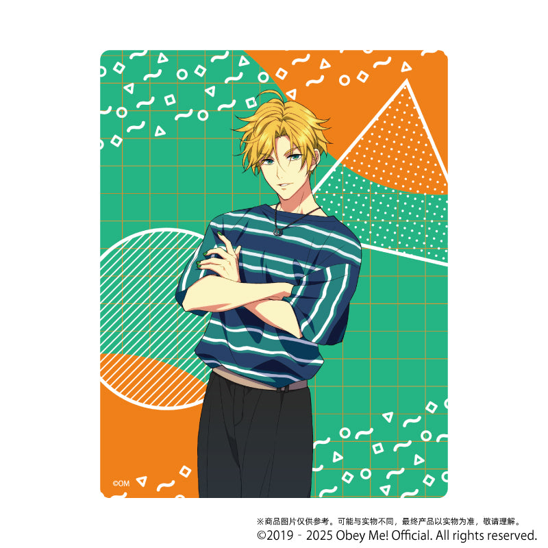 (1BOX=7)(Goods - Card) Obey Me! Acrylic Card 03 - Retro Fashion Ver. (feat. Exclusive Art)