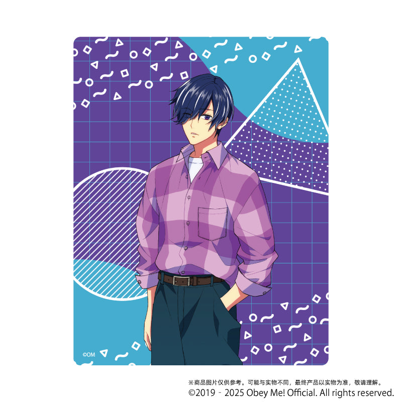 (1BOX=7)(Goods - Card) Obey Me! Acrylic Card 03 - Retro Fashion Ver. (feat. Exclusive Art)