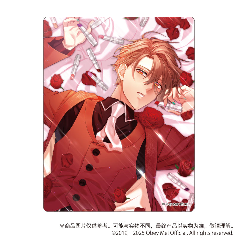(1BOX=7)(Goods - Card) Obey Me! Nightbringer Acrylic Card 04 (Official Art)