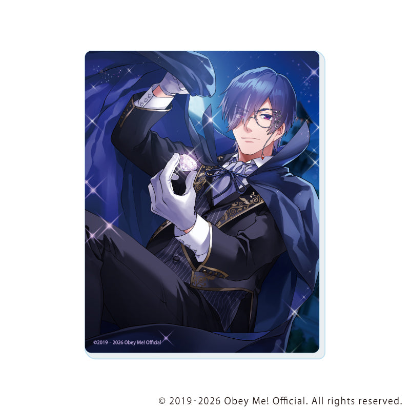 (1BOX=7)(Goods - Card) Obey Me! Nightbringer Acrylic Card 26 (Official Art)
