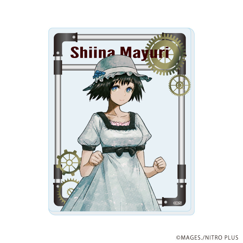 (1BOX=8)(Goods - Card) STEINS;GATE Acrylic Card 01 (Official Art)