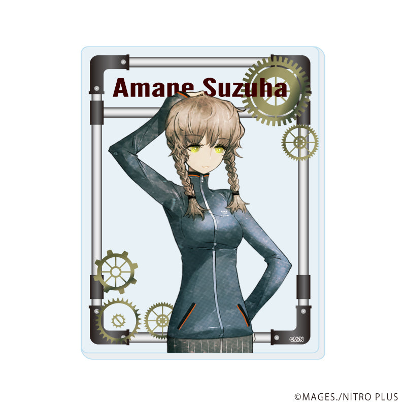 (1BOX=8)(Goods - Card) STEINS;GATE Acrylic Card 01 (Official Art)