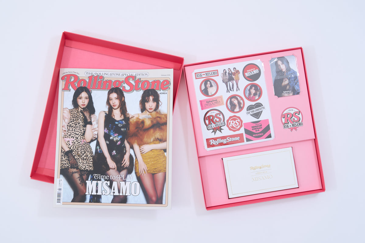 (Book - Magazine) Rolling Stone KOREA SPECIAL EDITION Issue 4 (Cover: MISAMO){Special Box Set}