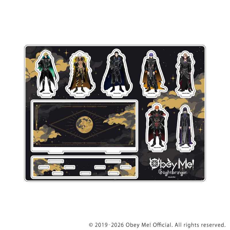 (Goods - Ornament) Obey Me! Nightbringer Acrylic Diorama 02 / Ensemble Design (Official Art)