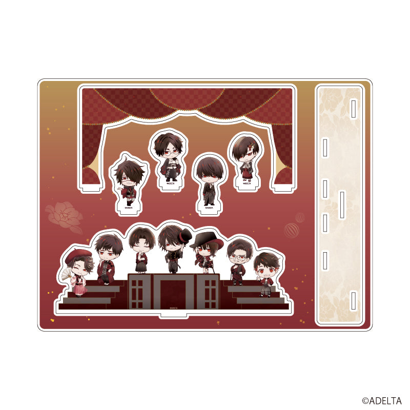 (Goods - Ornament) Owen (Ooe) Acrylic Diorama 02 Modern ver. (Chibi Character)