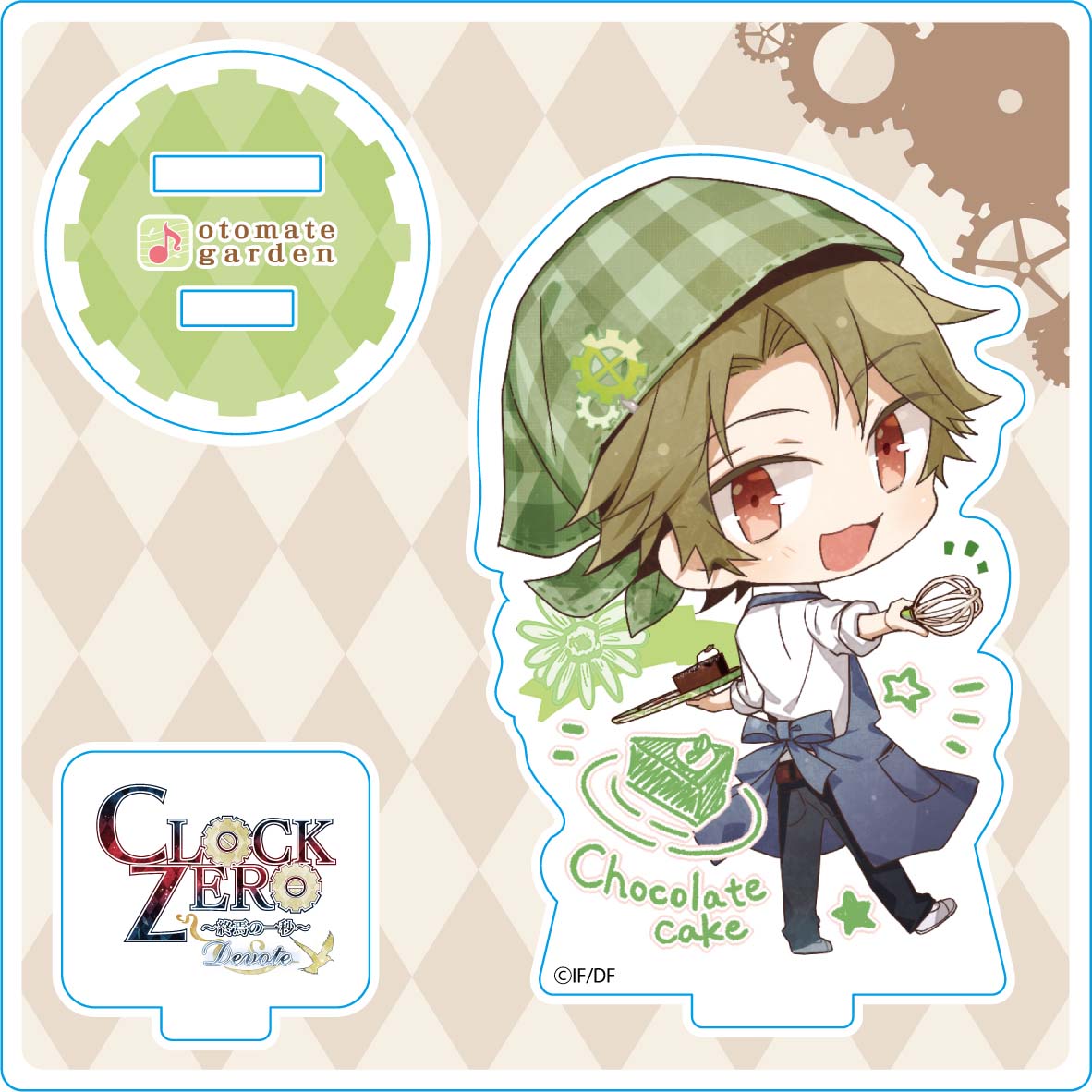 (Goods - Acrylic Stand) Otomate Garden Chibi Character Acrylic Stand 2023_184 Nakaba Hanabusa (CLOCK ZERO)