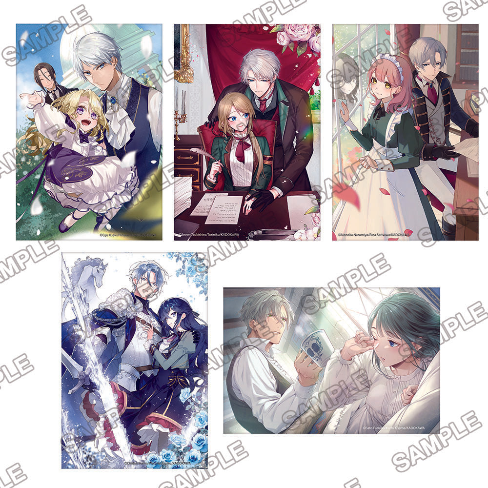 (Goods - Postcard) Kadokawa Beans Bunko 24th Anniversary Celebration Postcard Set 24 Hours of Sweet Lovers Morning Ver.