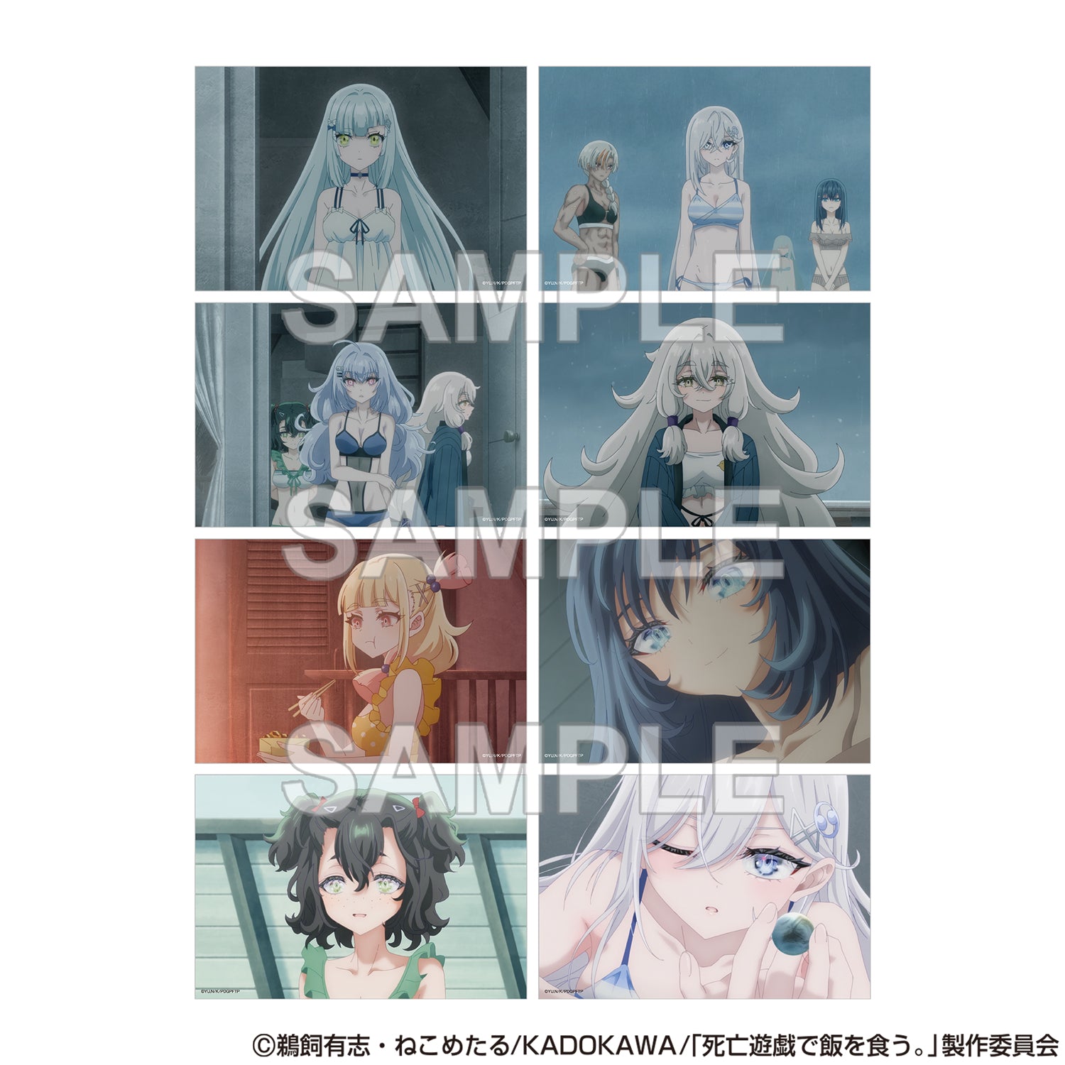 (Goods - Card) SHIBOYUGI: Playing Death Games to Put Food on the Table Illustration Card Set Ver. CLOUDY BEACH