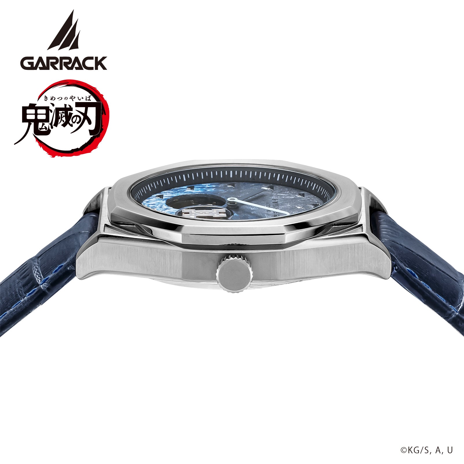 (Goods - Timepiece) Demon Slayer: Kimetsu no Yaiba Anime S-MEISTER Collaboration Mechanical Watch - Muichiro Tokito Model