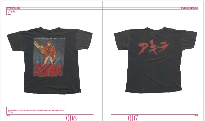 (Book - Other) Vintage Anime T-Shirt Catalog