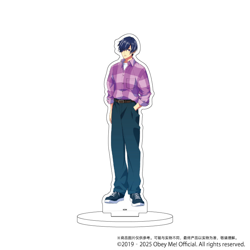 (Goods - Stand Pop) Obey Me! Acrylic Stand 78 - Belphegor Retro Fashion Ver. (feat. Exclusive Art)