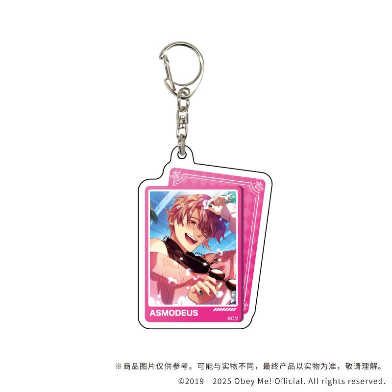 (1BOX=7)(Goods - Keychain) Obey Me! Nightbringer Acrylic Keychain 12 (Official Art)