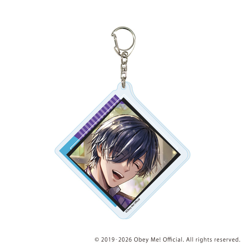 (1BOX=7)(Goods - Keychain) Obey Me! Nightbringer Acrylic Keychain 16 (Official Art)