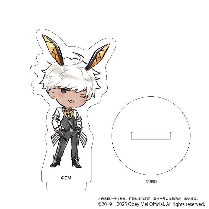 (1BOX=7)(Goods - Acrylic Stand) Obey Me! Acrylic Petit Stand Obey Me! 06 Bunny ver. (GraffArt)