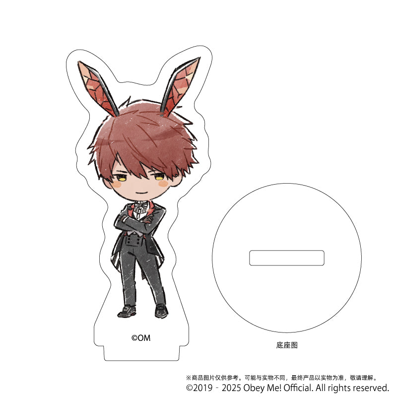 (1BOX=5)(Goods - Acrylic Stand) Obey Me! Acrylic Petit Stand Obey Me! 07 Bunny ver. (GraffArt)
