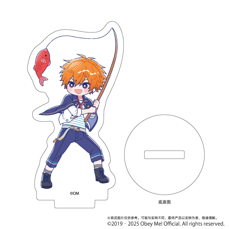 (1BOX=7)(Goods - Stand Pop) Obey Me! Acrylic Petit Stand 09 - Marine Sailor Ver. (Candy Art)