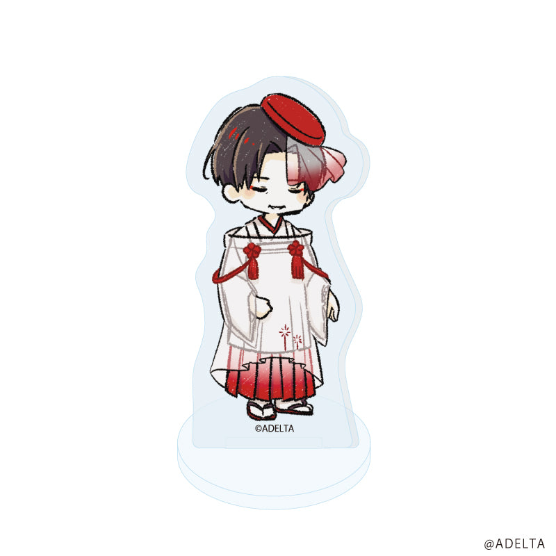 (1BOX=11)(Goods - Stand Pop) Owen (Ooe) Acrylic Petit Stand 01 June Bride Ver. (GraffArt)