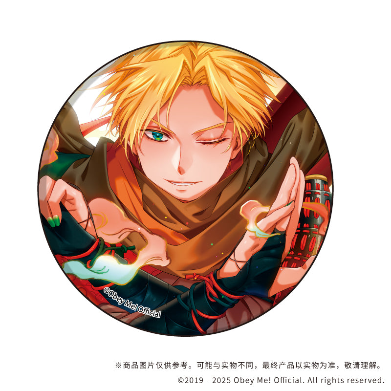 (1BOX=7)(Goods - Badge) Button Badge Obey Me! 06 (7 Types Total)(Official Art)
