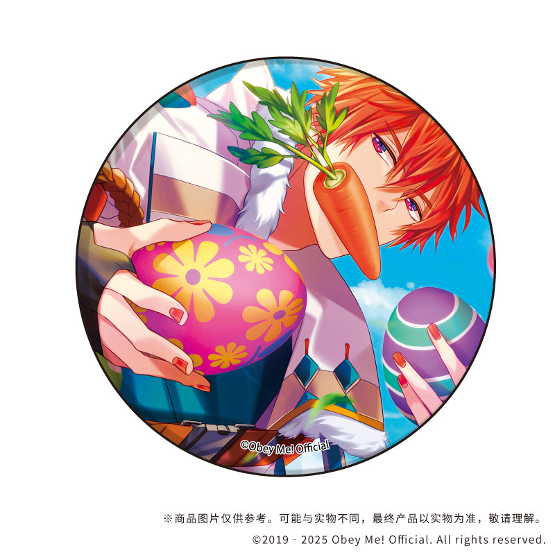 (1BOX=7)(Goods - Badge) Button Badge Obey Me! 06 (7 Types Total)(Official Art)