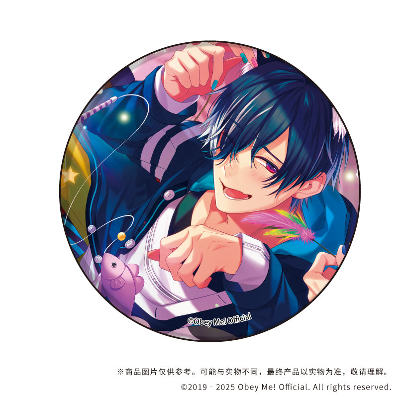 (1BOX=7)(Goods - Badge) Button Badge Obey Me! 06 (7 Types Total)(Official Art)