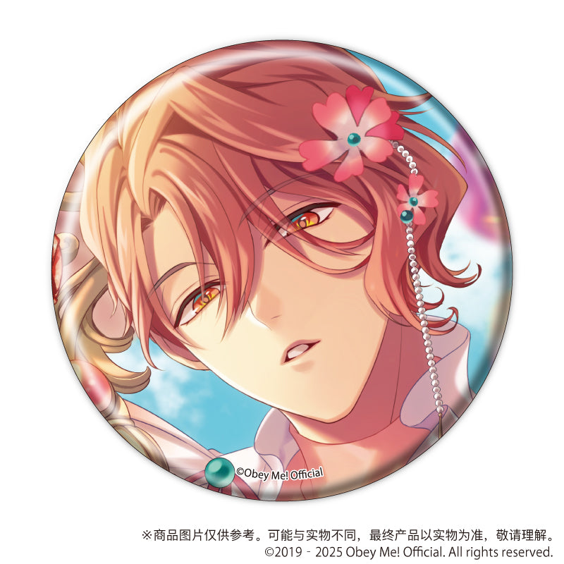 (1BOX=7)(Goods - Badge) Obey Me! Nightbringer Button Badge 13 (Official Art)