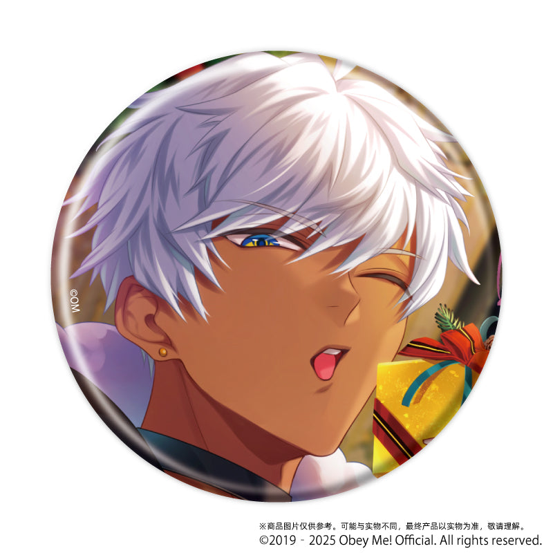 (1BOX=7)(Goods - Badge) Obey Me! Nightbringer Button Badge 14 (Official Art)