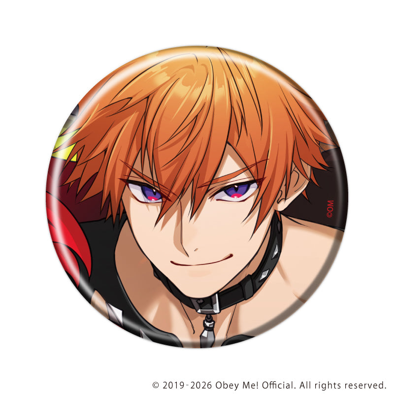 (1BOX=7)(Goods - Badge) Obey Me! Nightbringer Badge 50 (Official Art)