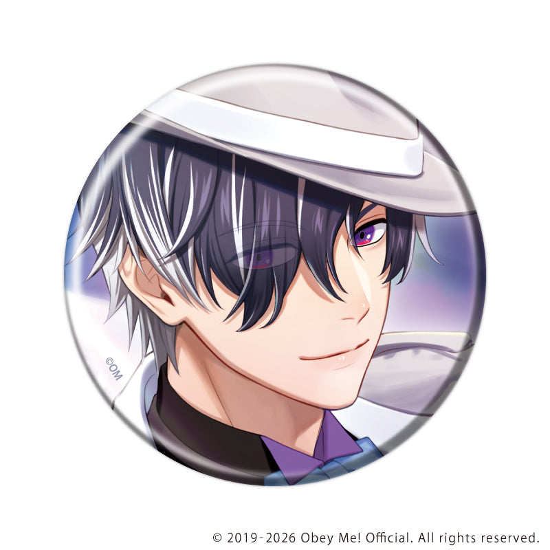 (1BOX=7)(Goods - Badge) Obey Me! Nightbringer Badge 50 (Official Art)
