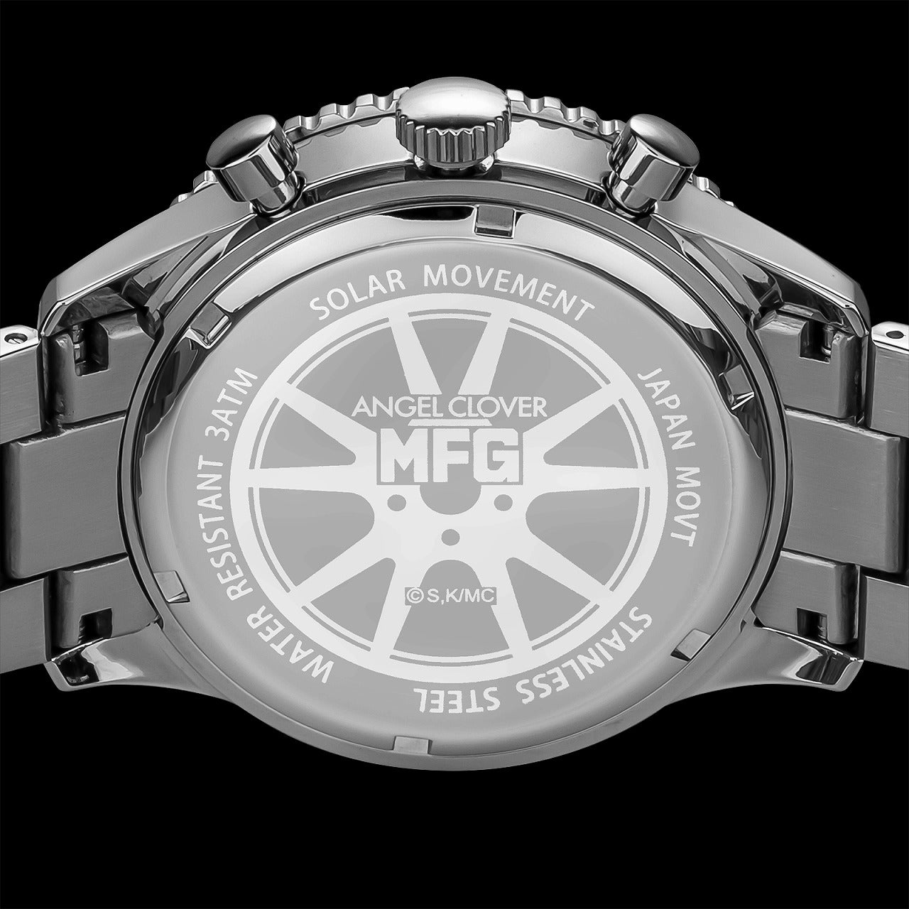 (Goods - Timepiece) MF Ghost Anime ANGEL CLOVER Collaboration Quartz Watch Michael Beckenbauer PORSCHE 718 Model