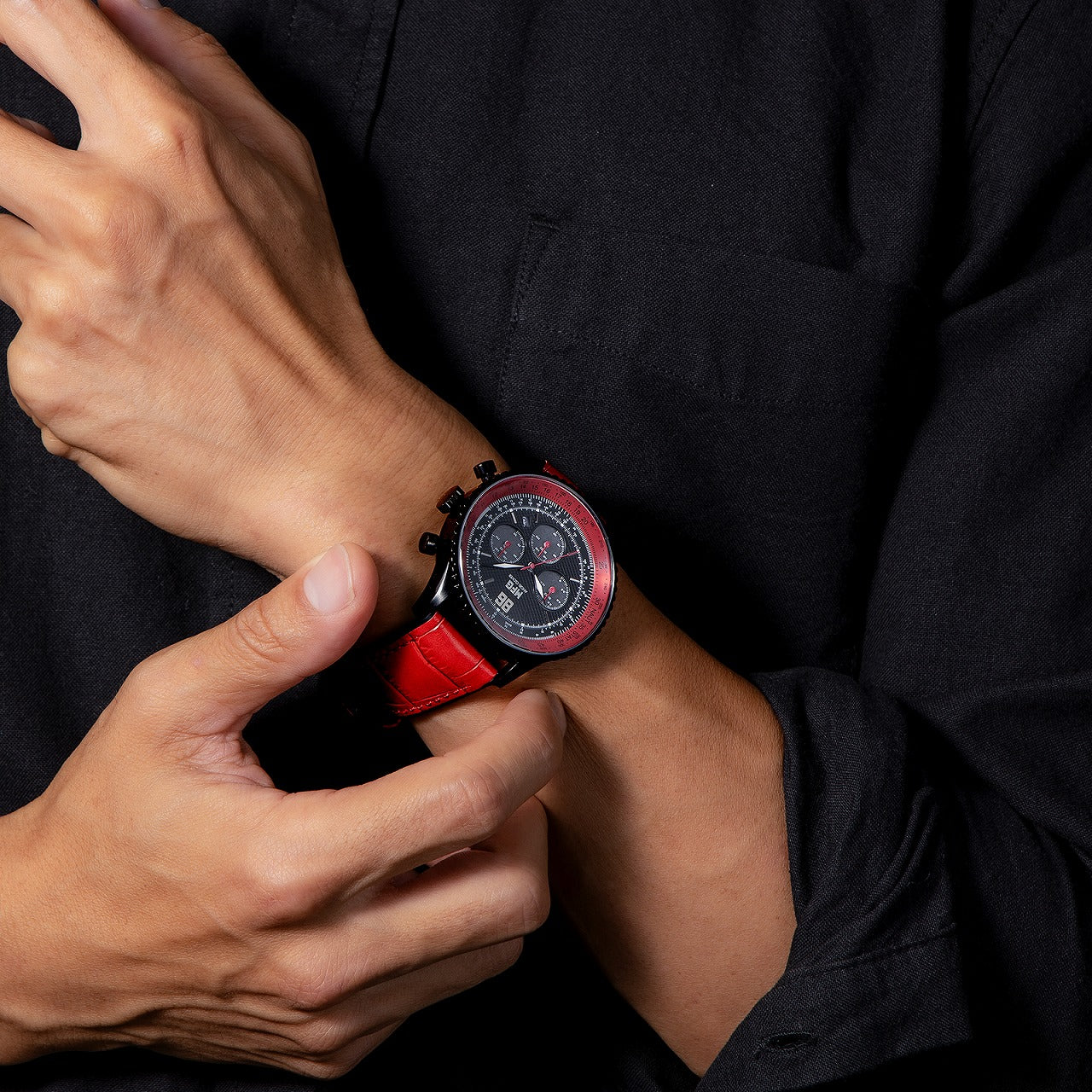 (Goods - Timepiece) MF Ghost Anime ANGEL CLOVER Collaboration Quartz Watch Kanata Katagiri TOYOTA 86GT Model