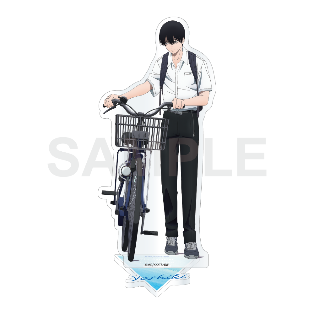 (Goods - Acrylic Stand) TV Anime The Summer Hikaru Died Acrylic Stand Figure School Commute Series - Bike Commute Ver. - Yoshiki