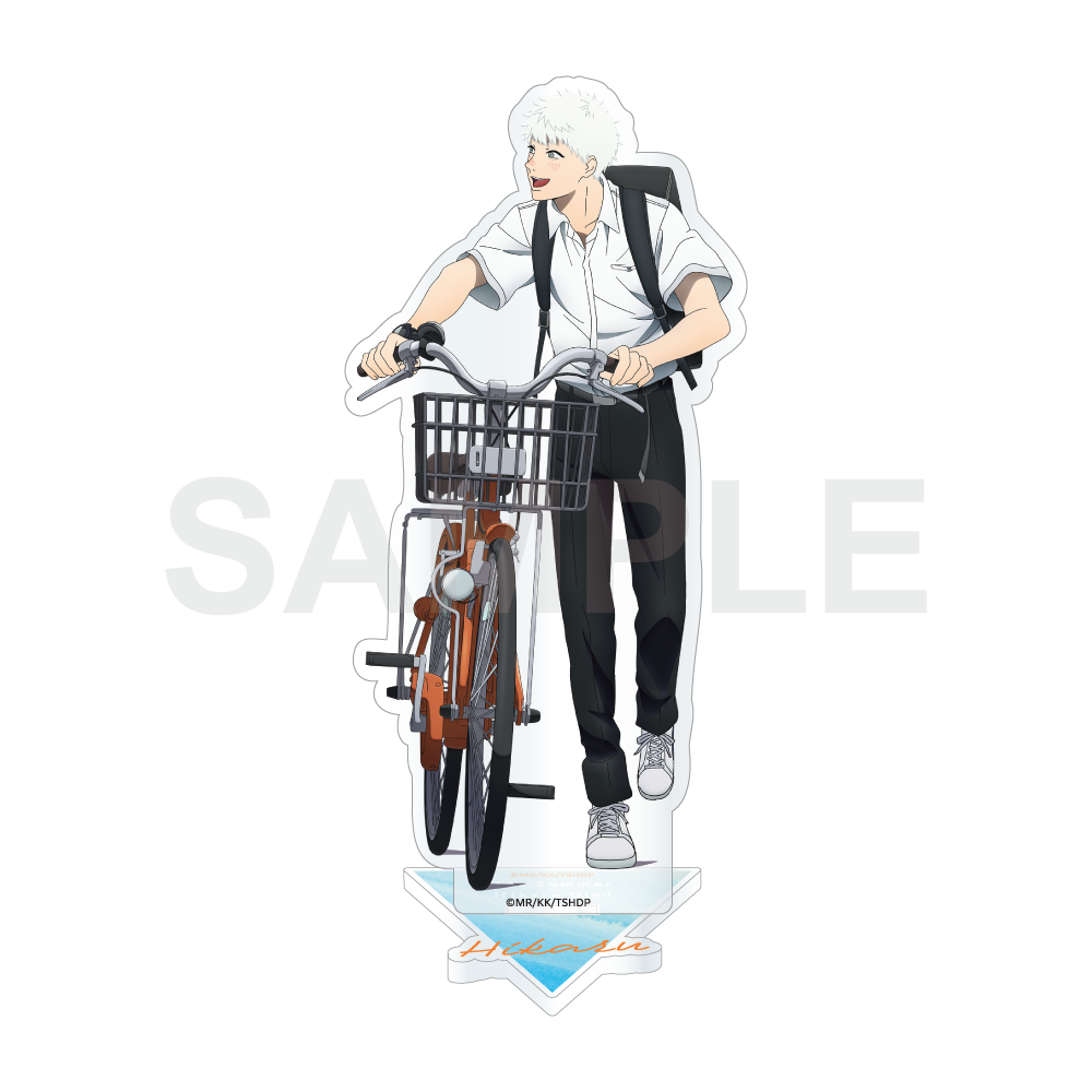 (Goods - Acrylic Stand) TV Anime The Summer Hikaru Died Acrylic Stand Figure School Commute Series - Bike Commute Ver. - Hikaru