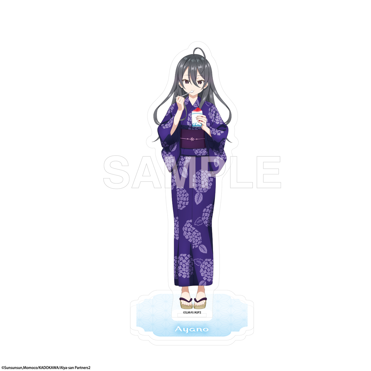 (Goods - Acrylic Stand) Alya Sometimes Hides Her Feelings in Russian Acrylic Stand Figure Yukata ver. - Ayano