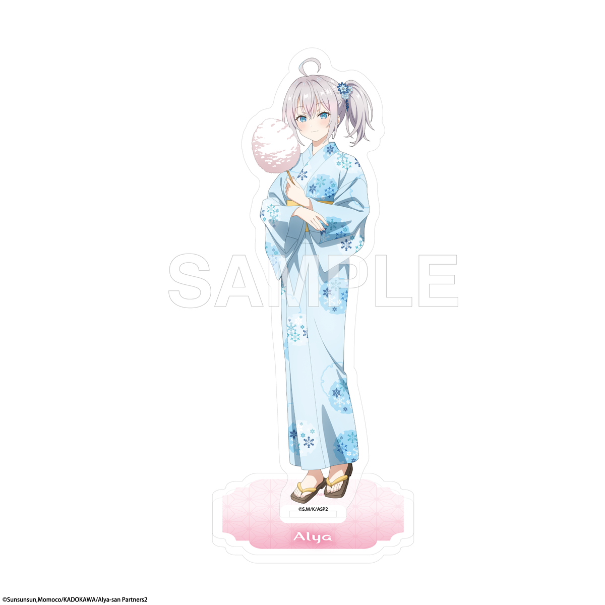 (Goods - Acrylic Stand) Alya Sometimes Hides Her Feelings in Russian Acrylic Stand Figure Yukata ver. - Alya