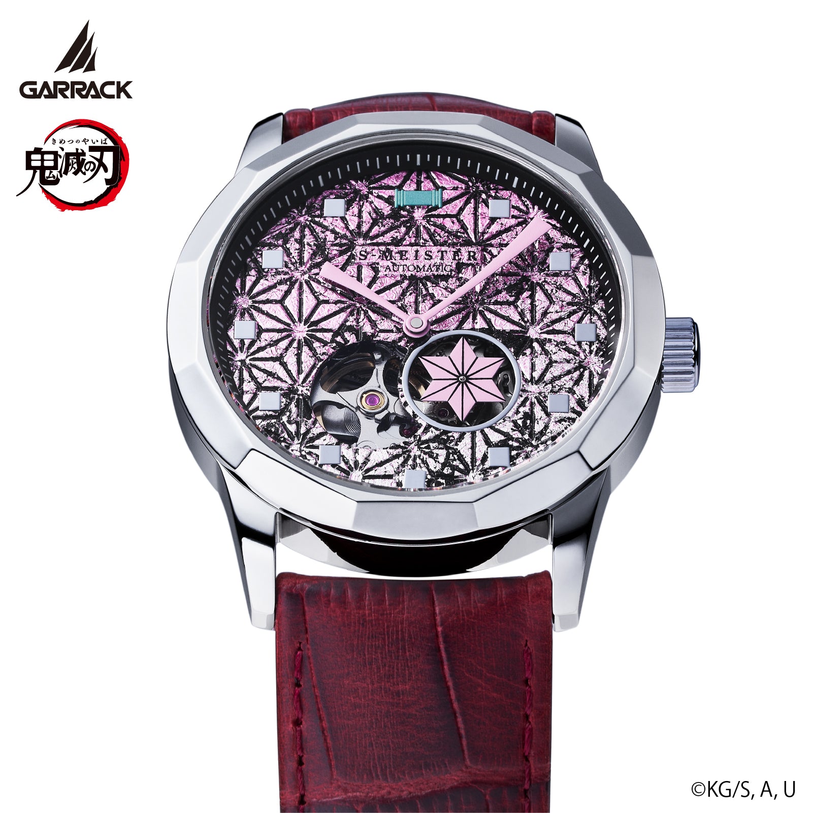 (Goods - Timepiece) Demon Slayer: Kimetsu no Yaiba Anime S-MEISTER Collaboration Mechanical Watch - Nezuko Kamado Model 2
