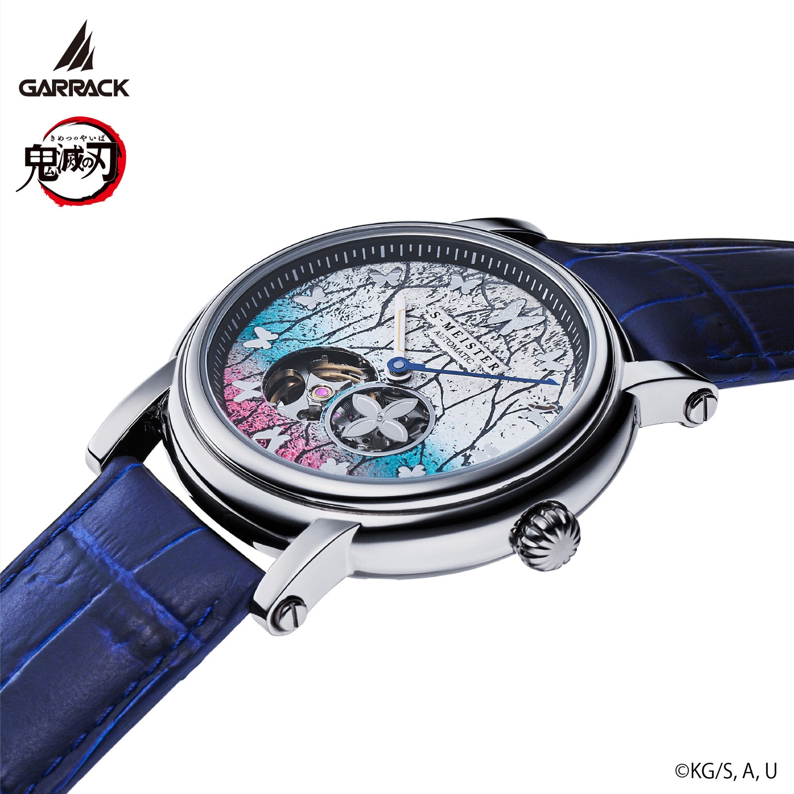 (Goods - Timepiece) Demon Slayer: Kimetsu no Yaiba Anime S-MEISTER Collaboration Mechanical Watch - Shinobu Kocho Model