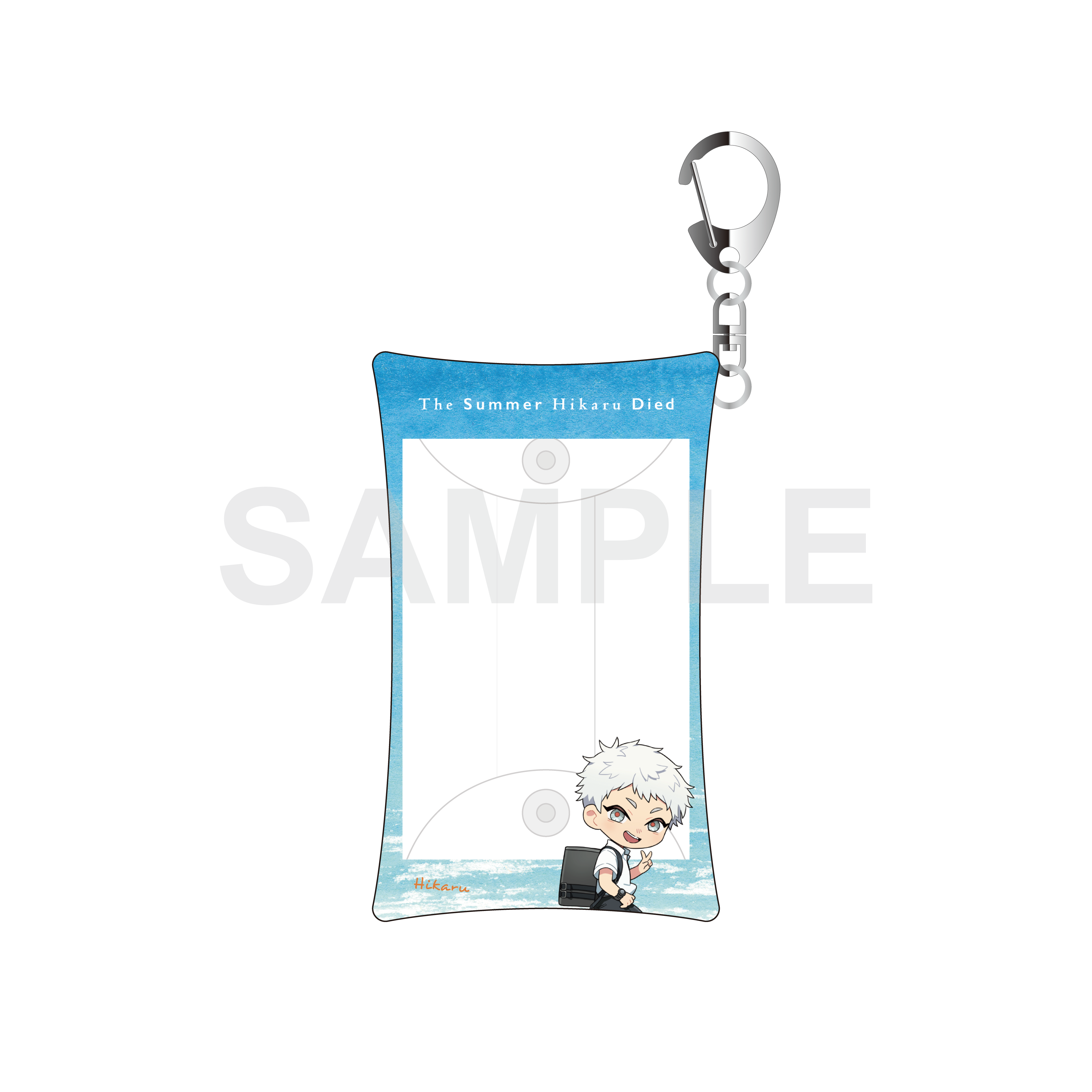 (Goods - Keychain) TV Anime The Summer Hikaru Died Clear Multipurpose Case Summer Day Series - Hikaru