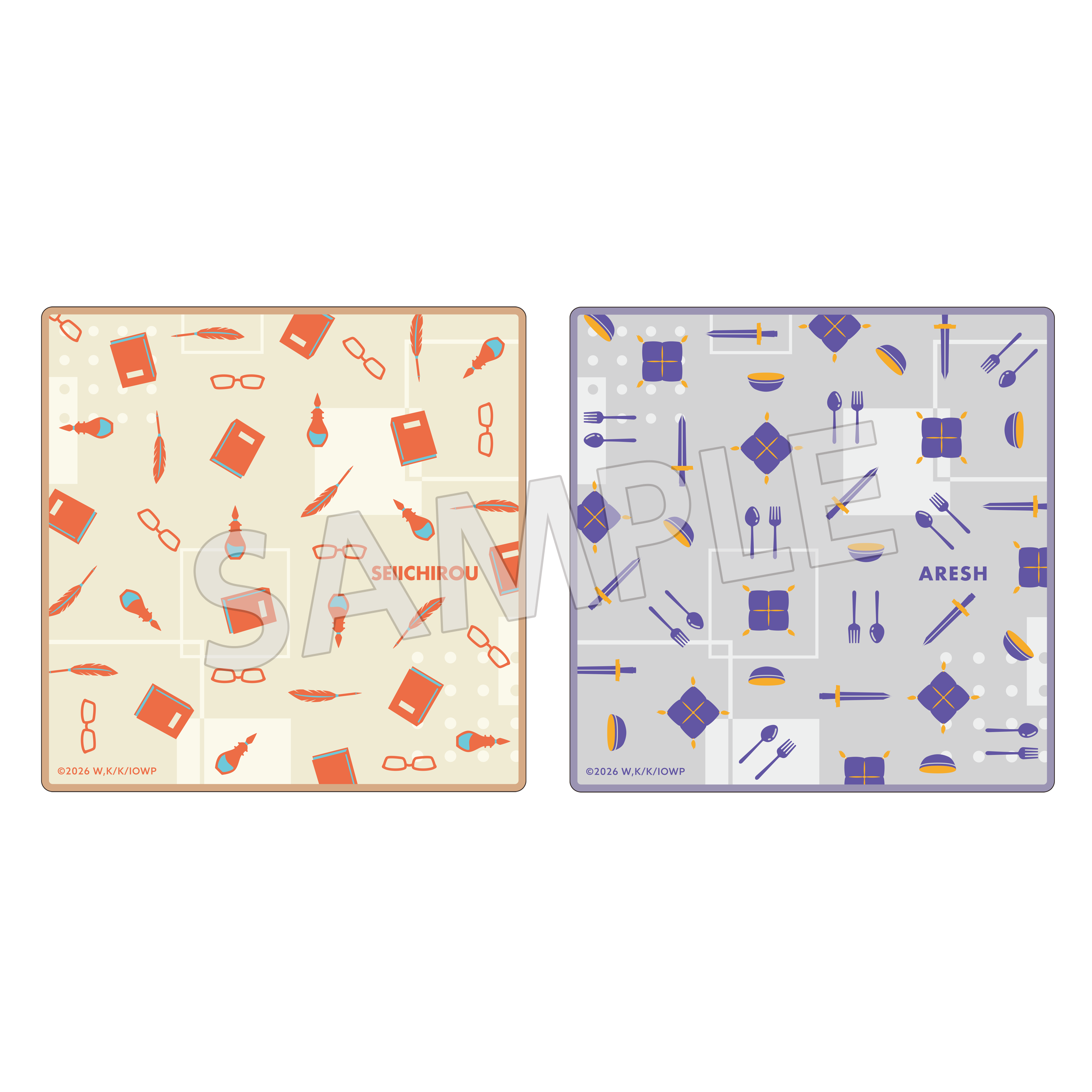 (Goods - Towel) Isekai Office Worker: The Other World's Books Depend on the Bean Counter Hand Towel Set - Iseshachi Noryo Festival Ver.