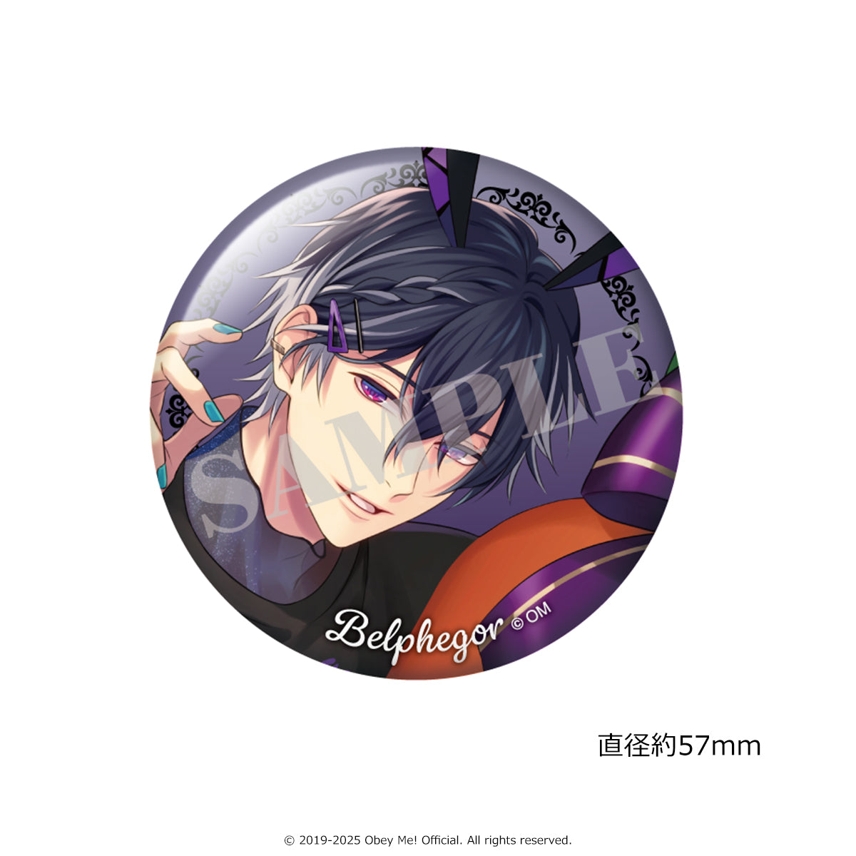 (Goods - Badge) Obey Me! ICONIQUE TRADING BUTTON BADGE ~COMPLETE SET~