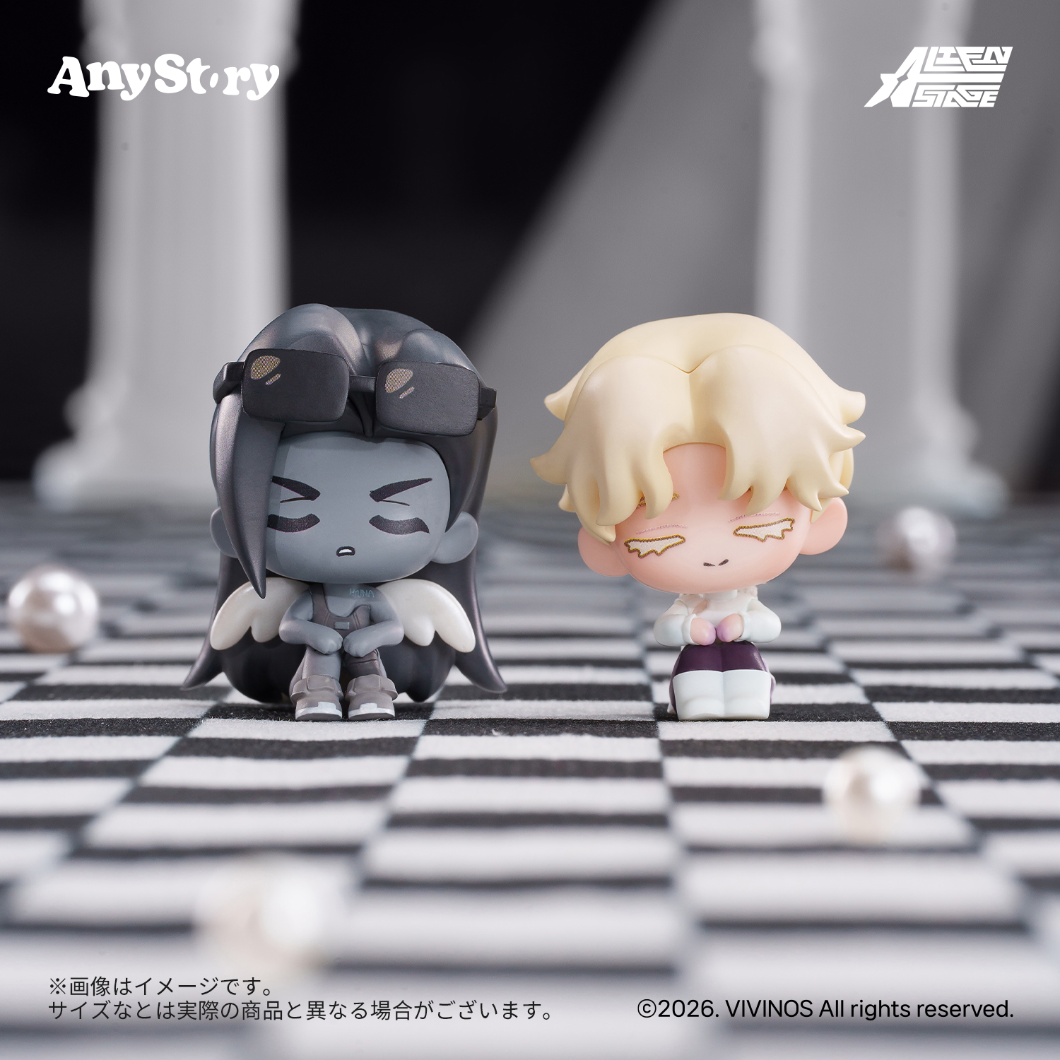 (1BOX=9)(Trading Figure) ALIEN STAGE LOVE&HATE mini Mascot