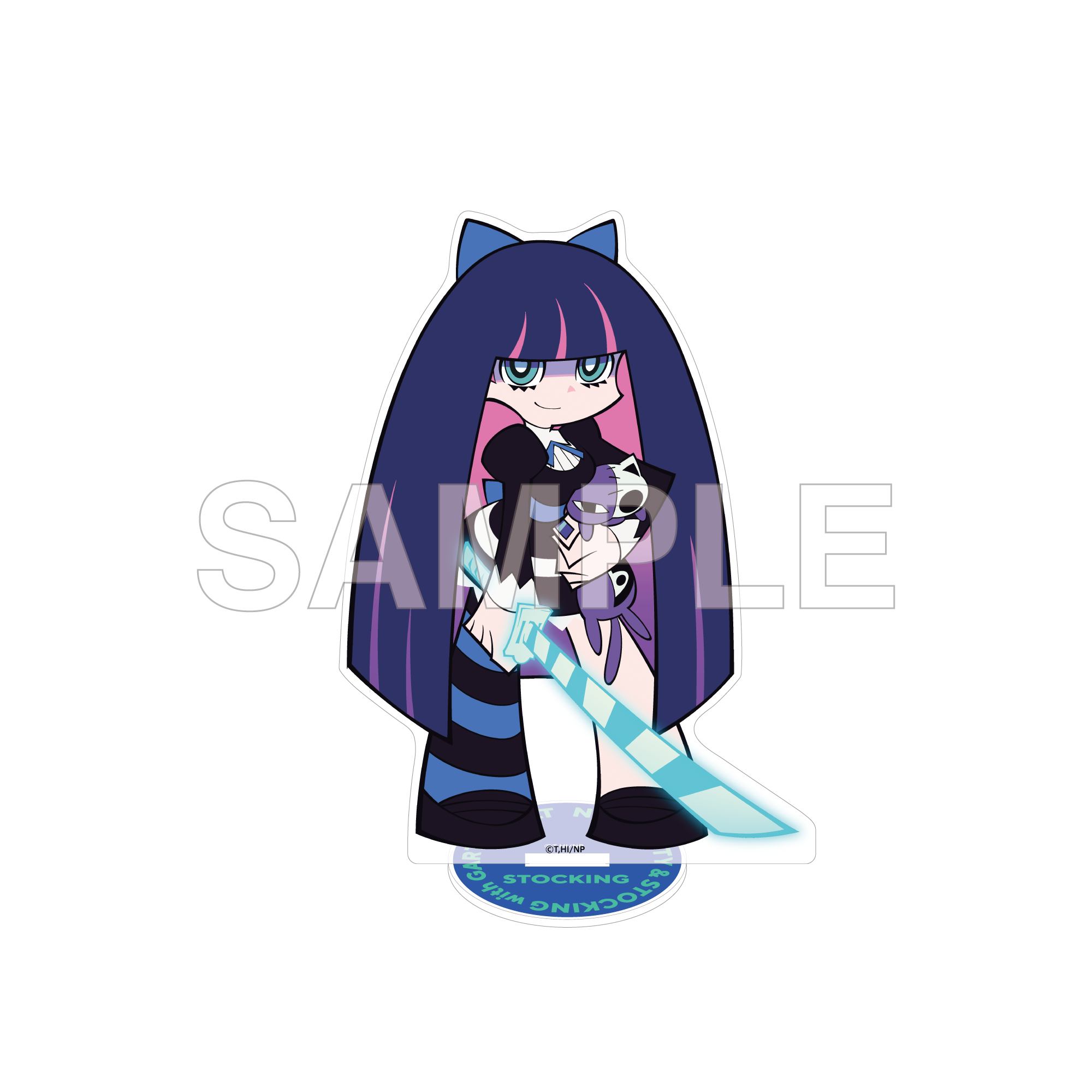 (Goods - Acrylic Stand) New PANTY & STOCKING with GARTERBELT Acrylic Stand Figure No.2 - Stocking