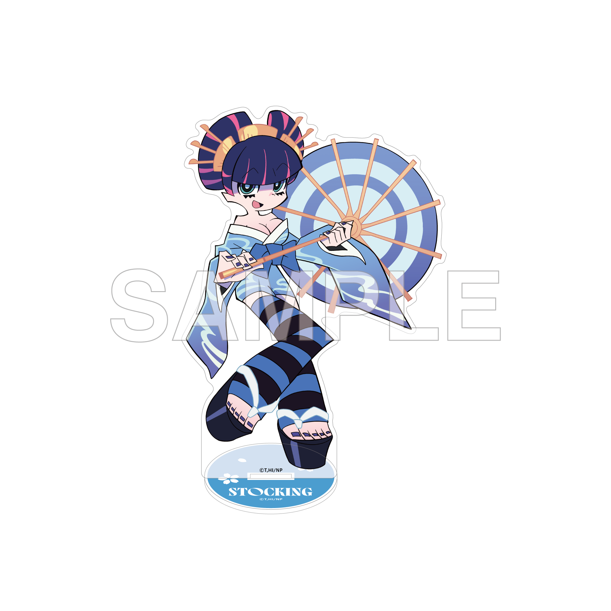 (Goods - Acrylic Stand) New PANTY & STOCKING with GARTERBELT Acrylic Stand Figure Japanese Outfit Ver. - Stocking