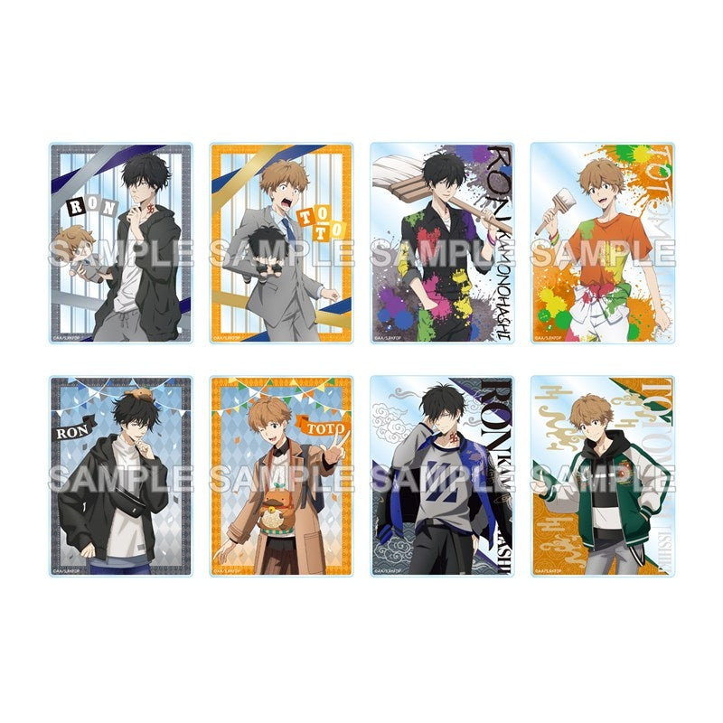 (1BOX=8)(Goods - Card) Ron Kamonohashi's Forbidden Deductions Tradable Acrylic Card Plushie & Paint Ver.