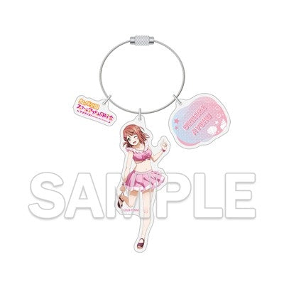 (Goods - Keychain) Love Live! Series Wire Ring Acrylic Keychain - Ayumu Uehara