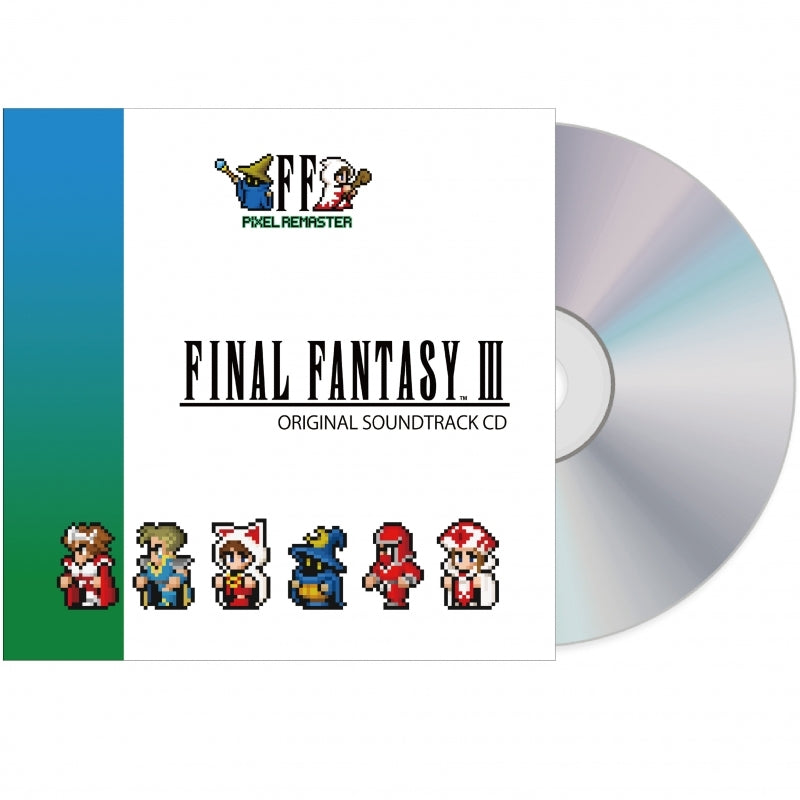 (Music) FINAL FANTASY III PIXEL REMASTER Original Game Soundtrack CD